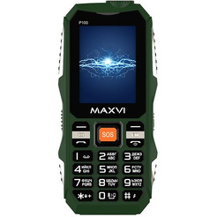 Мобильный телефон Maxvi P100 (зеленый)