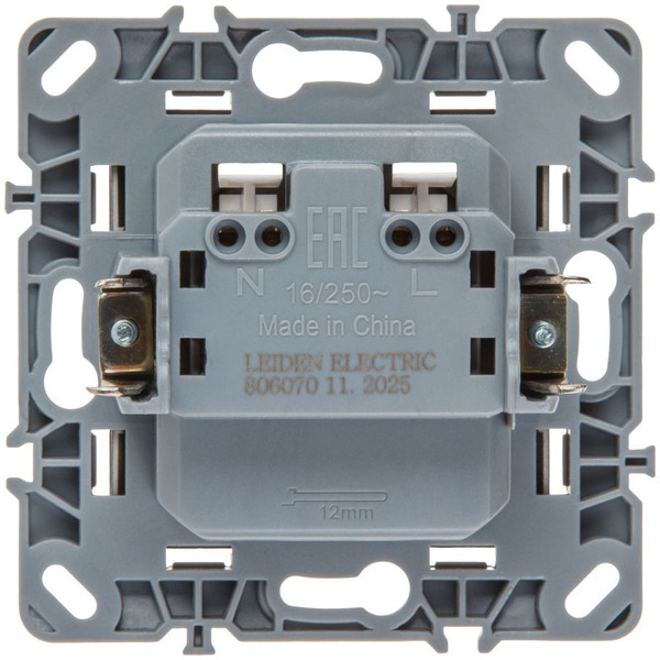 Розетка Leiden Electric Steen 806070