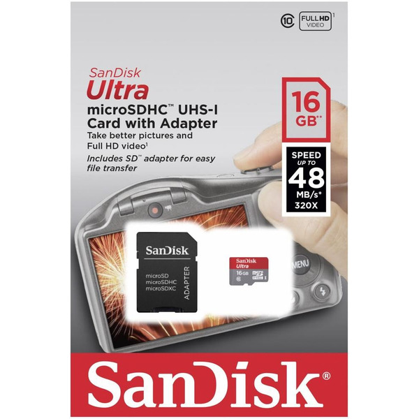 Карта памяти SANDISK SDSDQUIN-016G-G4
