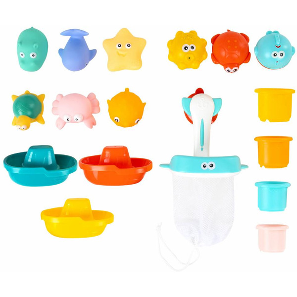 Игрушка для ванной BRAUBERG 665187 (17 шт)