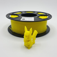 Филамент Mitek PETG 1.75мм 1000 г (желтый прозрачный)