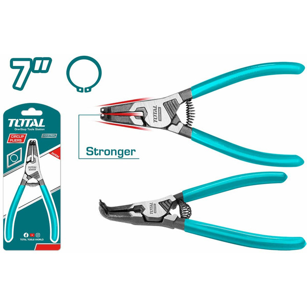 Съемник стопорных колец Total THTJ21802 180мм