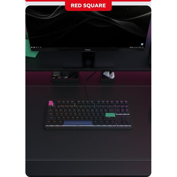 Клавиатура Red Square Alumix TKL Simple RSQ-20049 (черный, g3ms Amber)