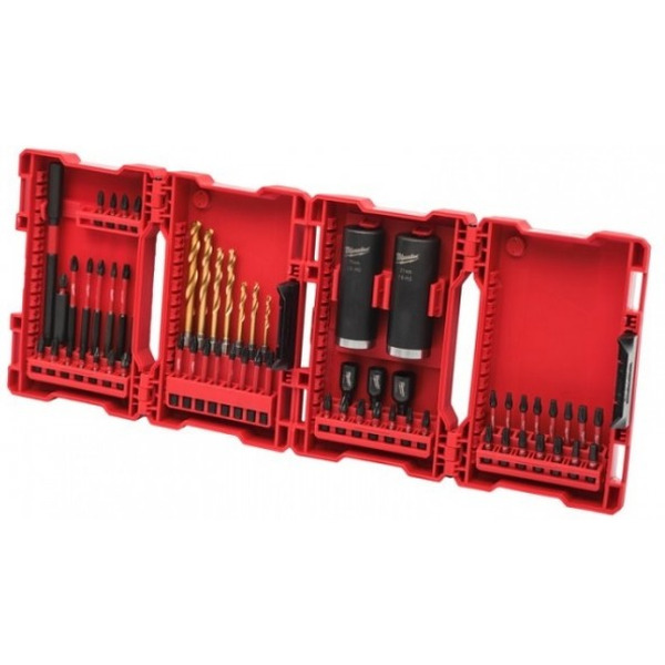 Набор бит Milwaukee SHOCKWAVE 62 шт (4932464168)