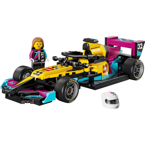 Конструктор Lego Speed Champions Гоночный автомобиль F1 Academy 77258