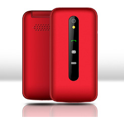 Мобильный телефон TeXet TM-408 (красный)