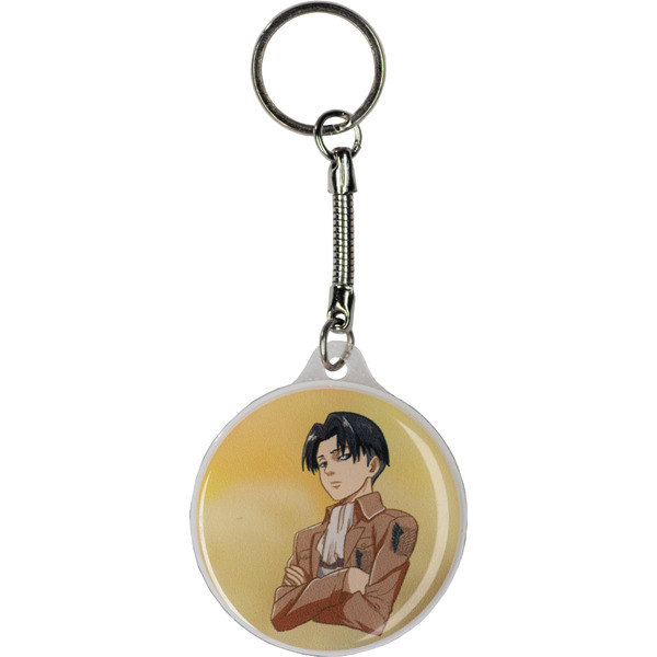 Брелок сувенирный "Дай пять Добру" с аниме (Леви)