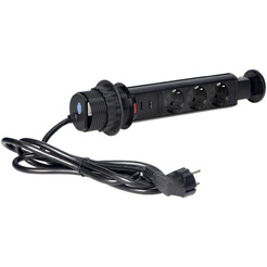 Блок розеточный Orno OR-AE-1349-B 1,8 м