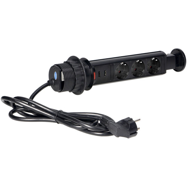 Блок розеточный Orno OR-AE-1349-B 1,8 м