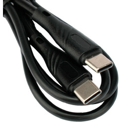 Кабель Cablexpert CCB-USB2-CMCMO1-1MB USB Type-C - USB Type-C (1 м, черный)