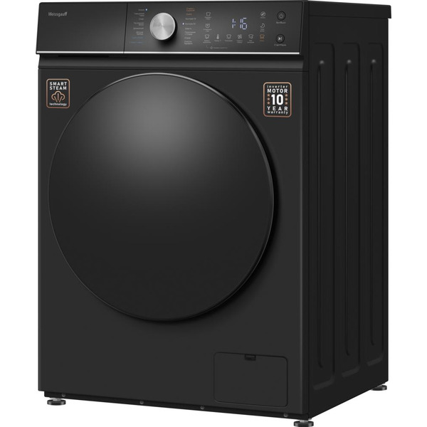 Стирально-сушильная машина Weissgauff WMD 61211 D Inverter Steam Matt Black