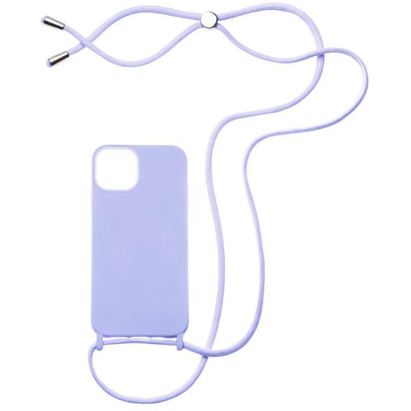 Бампер Bingo Lanyard для Apple iPhone 11 (фиолетовый)