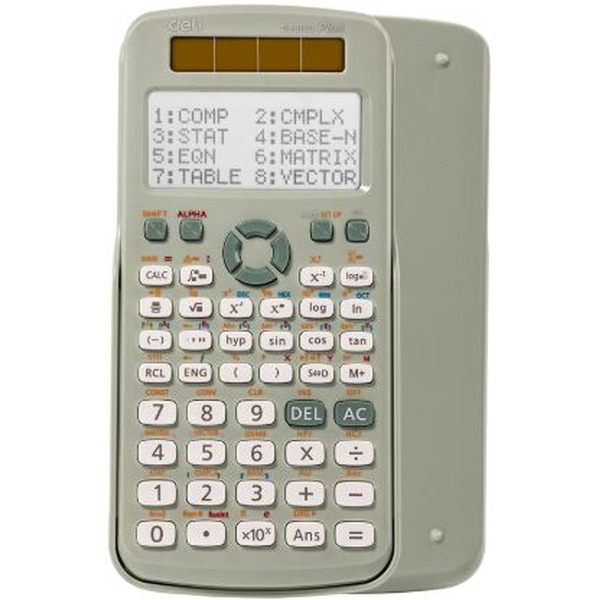 Калькулятор Deli ED991ES (зеленый)