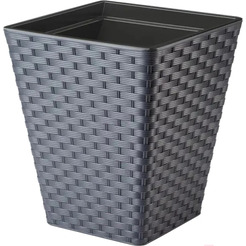 Кашпо FormPlastic Rattana FP-3870-014 (антрацитовый)