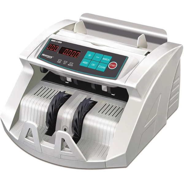 Счетчик банкнот MERTECH C-3000 white
