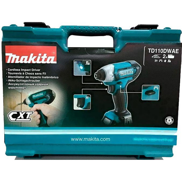 Профессиональный винтоверт Makita TD110DWAE