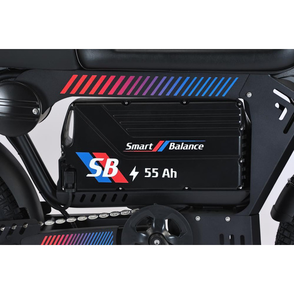 Электровелосипед Smart Balance Combat Pro 2025 (черный)