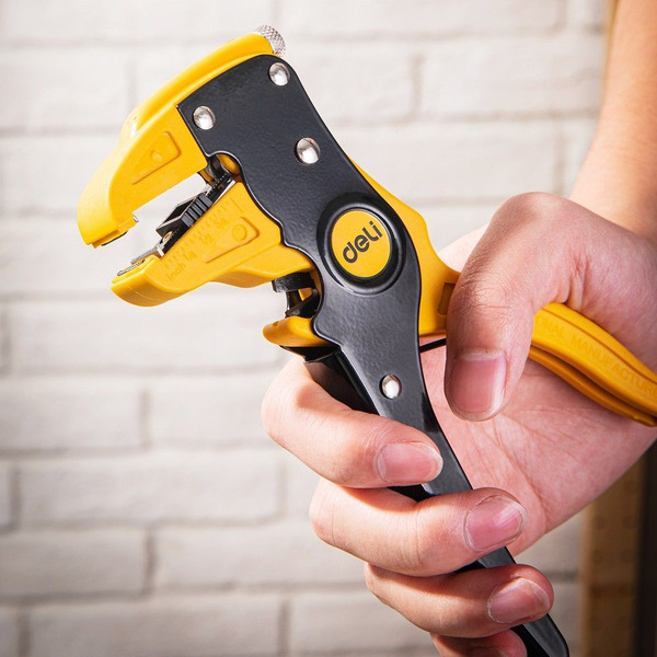 Инструмент для снятия изоляции DELI EDL2003 165мм, 0.5-6мм