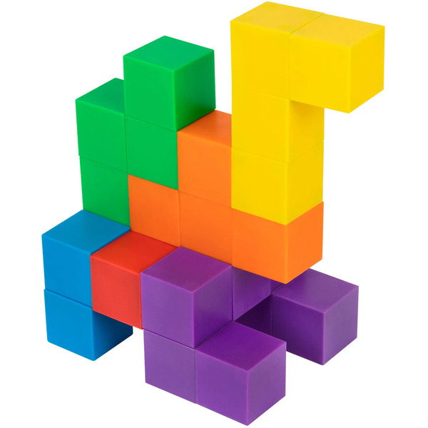Магнитный конструктор Brauberg Kids Magnetic Cubes 665723