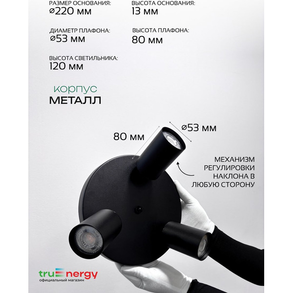 Светильник под лампу TRUENERGY MODERN 21490