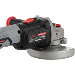 Угловая шлифмашина P.I.T. PWS20H-125D/1 (с 1-им АКБ, кейс)