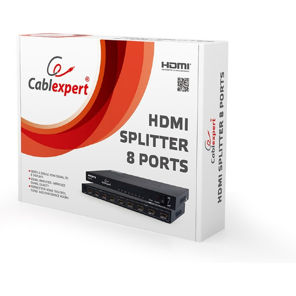 Разветвитель Gembird DSP-8PH4-03