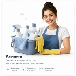 Генеральная уборка 4-комн. кв. (1 санузел)