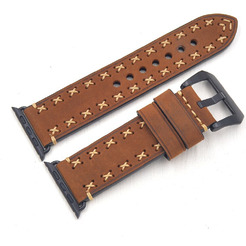 Ремешок Bingo Leather Cross для APPLE Watch Коричневый