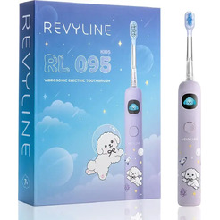 Детская звуковая зубная щетка Revyline RL 095 Kids (сиреневый)