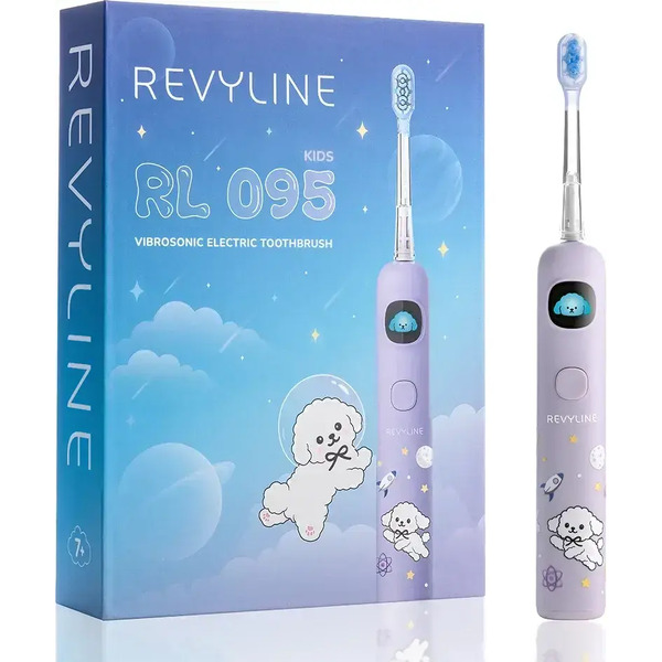 Детская звуковая зубная щетка Revyline RL 095 Kids (сиреневый)