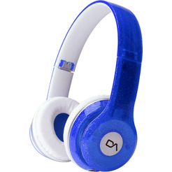 Наушники с микрофоном DA DM0015 (голубые)