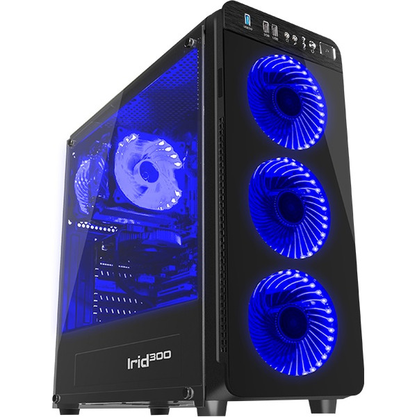 Корпус для компьютера GENESIS IRID 300 Blue NPC-1132