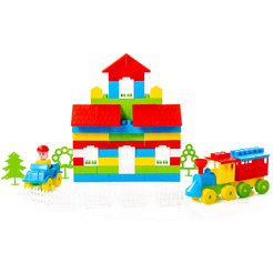 Конструктор Полесье  Строитель 36131