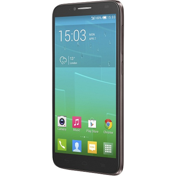 Смартфон ALCATEL 6037K One Touch черный/шоколад (Idol 2)