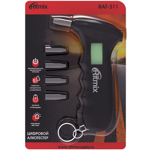 Алкотестер Ritmix RAT-311