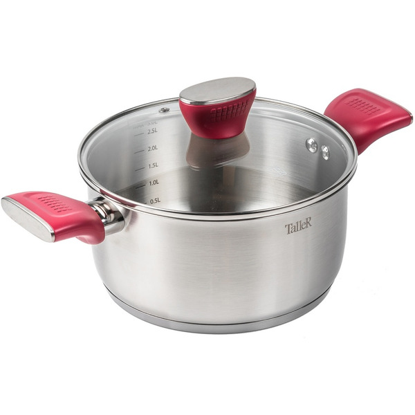TR-17287 Кастрюля с крышкой 3.0л Taller