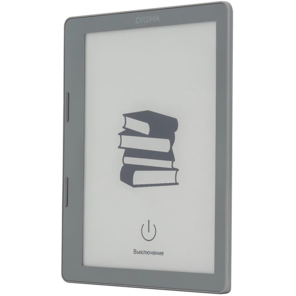 Электронная книга Digma E2 светло-серый