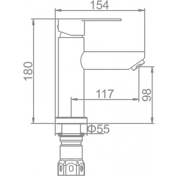 Смеситель Ledeme L71003