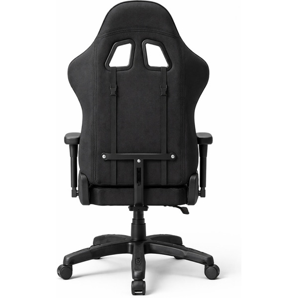 Игровое кресло byroom RG HEALER fabric black с подставкой для ног BRGF813F/B