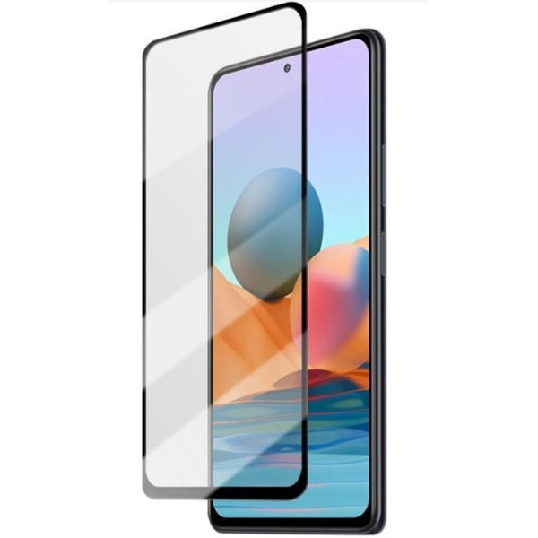 Защитное стекло CASE Full Glue для Vivo V21e (черный)