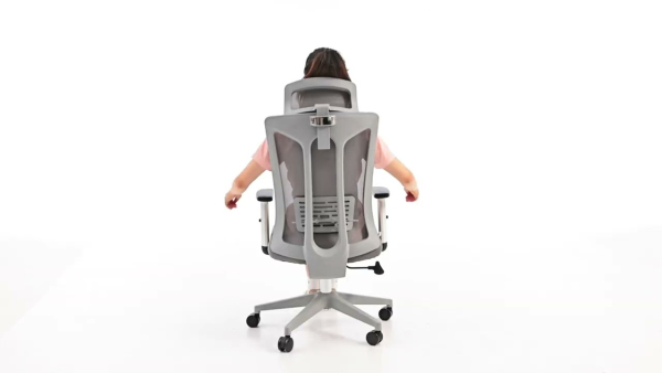 Кресло EVOLUTION ErgoLine 4 (серый)