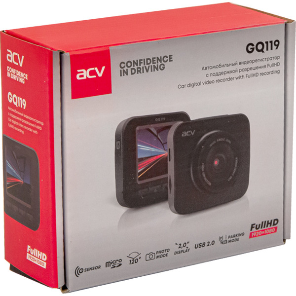 Видеорегистратор ACV GQ119