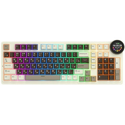 Клавиатура Royal Kludge RK N99 Mokko Grey (Cream switch)