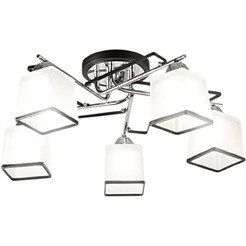 Люстра Aitin-Pro НПБ 02-5x60-102 1389/5 (черный/хром)