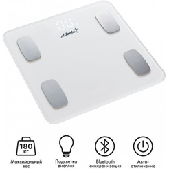 Напольные весы Atlanta ATH-6163 (белый)
