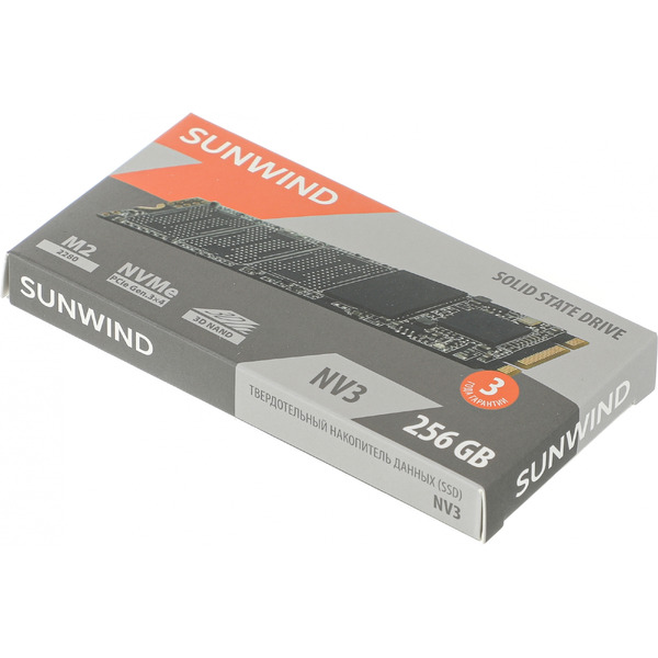 SSD SunWind NV3 SWSSD256GN3T 256GB