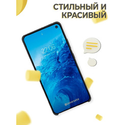 Бампер Bingo Liquid TPU для SAMSUNG Galaxy S10 Черный