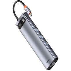 USB-хаб Baseus CAHUB-CT0G (серый)