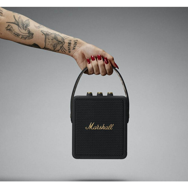Беспроводная колонка MARSHALL Stockwell II (черный/латунь)