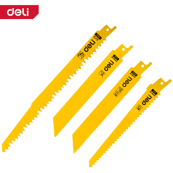 Набор пилок для лобзика и сабельной пилы Deli YS EDH-WJT010-EH1 (10 шт)